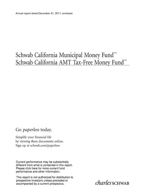 swoxx|Documents related to Schwab Municipal Money Fund